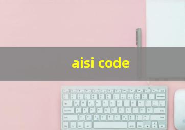 aisi code